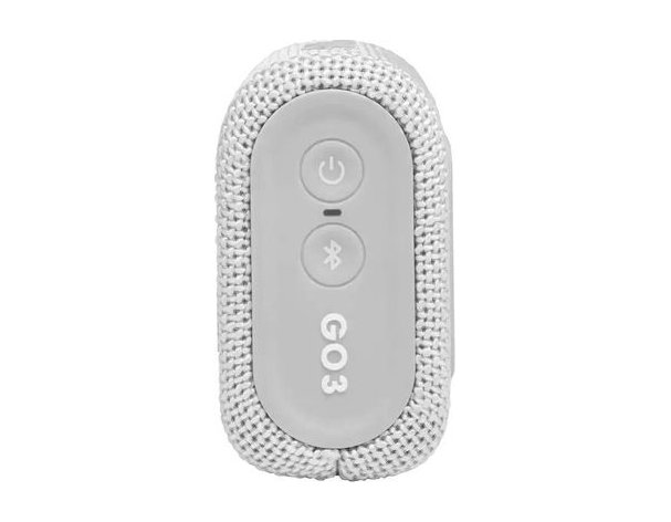 Колонка портативная JBL GO 3, 4.2Вт, белый [jblgo3wht]