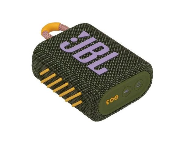 Колонка портативная JBL GO 3, 4.2Вт, зеленый [jblgo3grn]