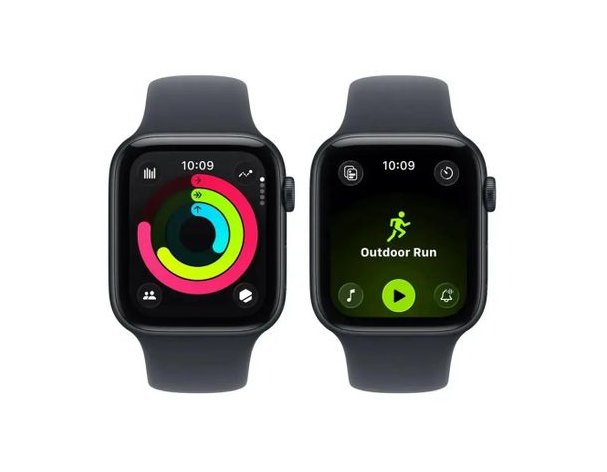 Смарт-часы Apple Watch SE 3 2025 A3325, 44мм, темная ночь (2163505)