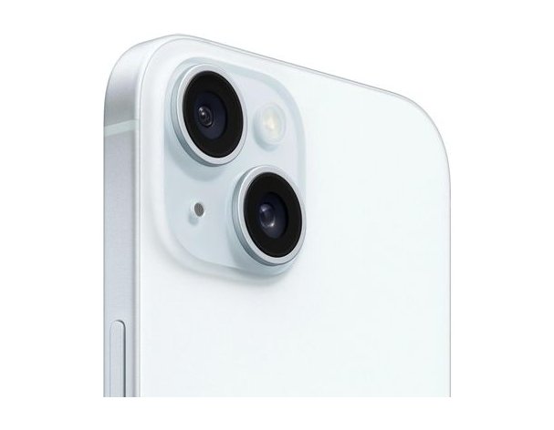 Смартфон Apple iPhone 15 128Gb, A3090, NFC, OLED, 60Гц, голубой