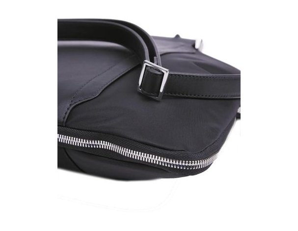 Women's business bag Piquadro Lyra, recycled fabric, black (2047554)