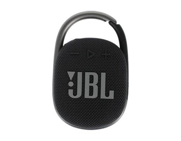 Колонка портативная JBL Clip 4, 5Вт, черный [jblclip4blk]