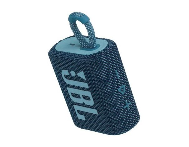 Колонка портативная JBL GO 3, 4.2Вт, синий [jblgo3blu]