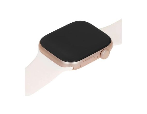 Смарт-часы Apple Watch Series 11 A3333,  46мм,  белый/розовое золото (2141205)