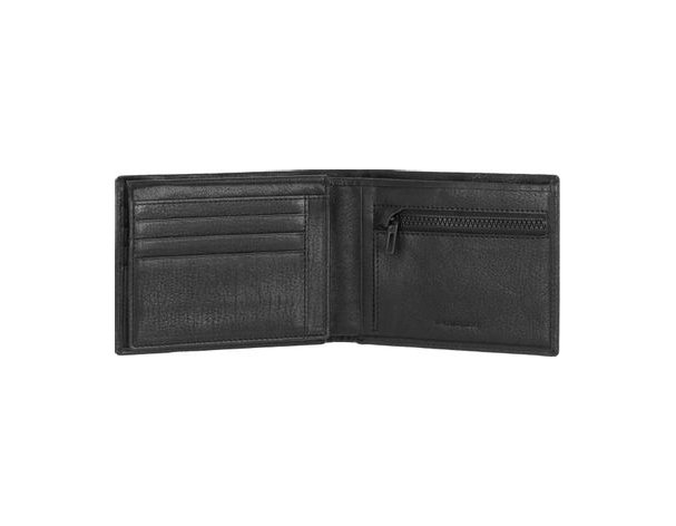 Wallet for men Piquadro Harper, genuine leather, black (1580936)