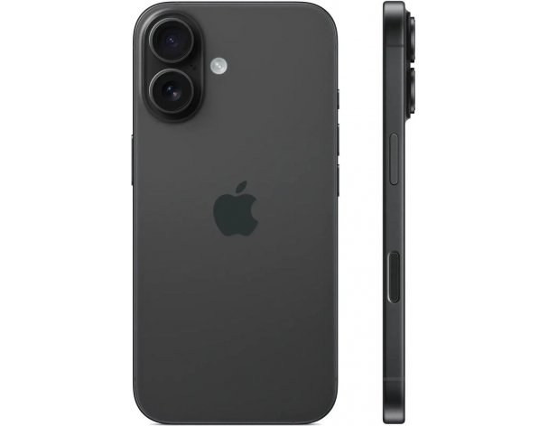 Смартфон Apple iPhone 16 128Gb, A3287, черный