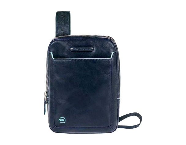 Men"s bag Piquadro Blue Square, genuine leather, blue (322309)