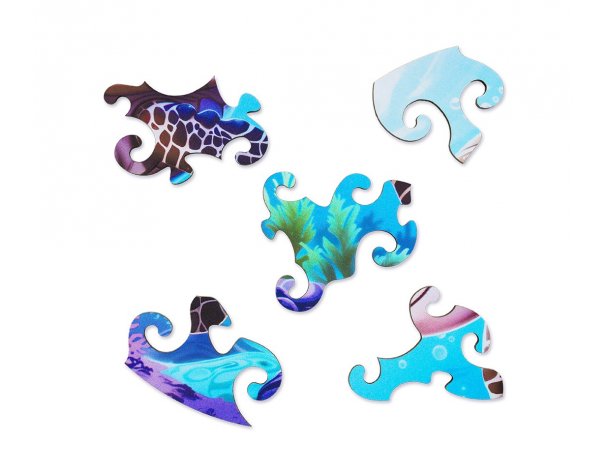 Пазл деревянный Active Puzzles Любопытная черепашка