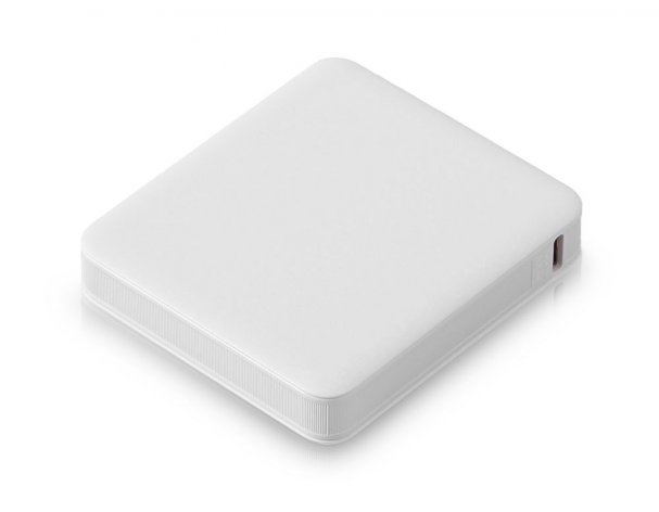 Battery external Evolt Brick 5 with fast charging PD, 5000 mAh, white (392306)