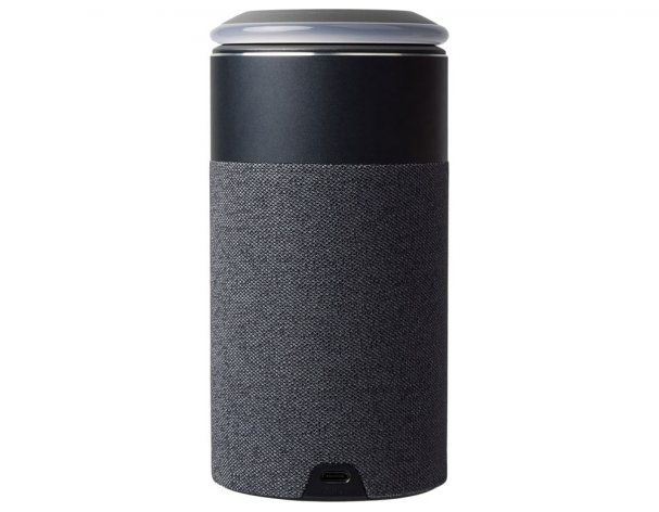 Колонка Qjet Мьюзик с беспроводной Magsafe-зарядкой для смартфона и наушников , 15 Вт, черный (401317)
