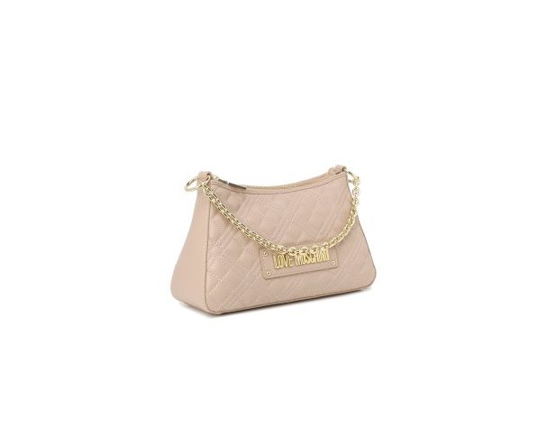 Сумка мессенджер женская Love Moschino розово-бежевый JC4135PP