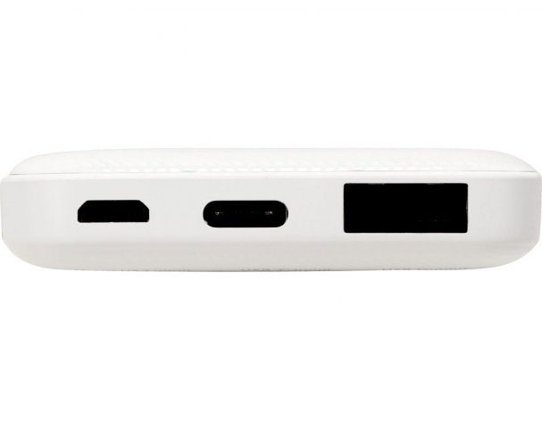 External battery Evolt Mini-5, 5000 mAh, white (392206)