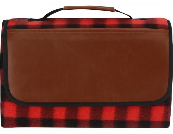 Blanket picnic Recreation, red/black (5-839301)