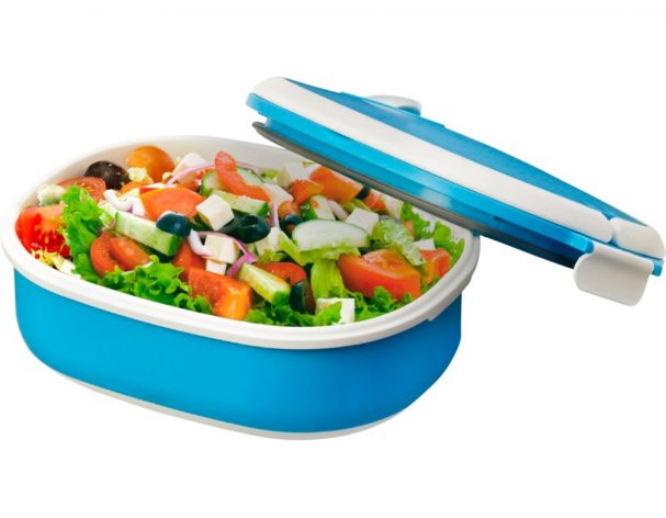 Lunch box Spiga 750 ml for microwave oven blue RA-239217