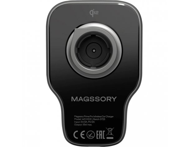 Устройство зарядное Magssory Prime Pro для Apple Qi2 серый (KIT031)