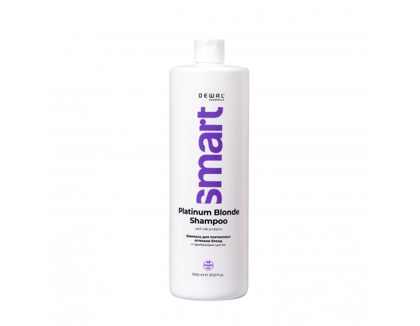 Шампунь для платиновых оттенков блонд Dewal Cosmetics Platinum Blonde Shampoo 1000 мл