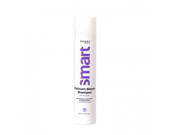 Шампунь для платиновых оттенков блонд Dewal Cosmetics Platinum Blonde Shampoo 300 мл