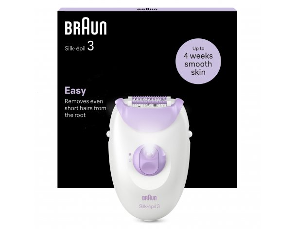 Эпилятор Braun Silk-epil 3 3-000