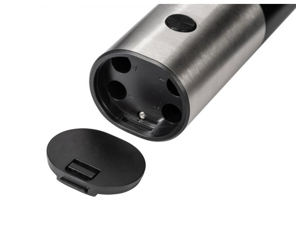 Mill electric for salt and pepper Eat&Bite Select Grind, silver, black (627017)
