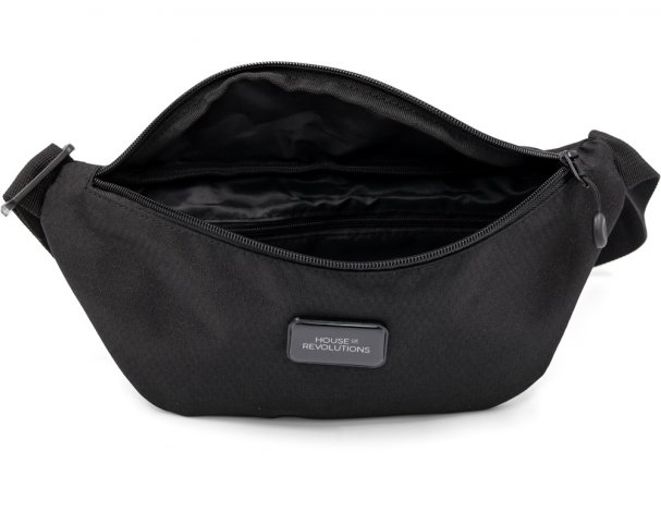 Bag belt universal waterproof Brand Charger Bumble made of recycled plastic, 30x12.5x7 cm, black (833120)