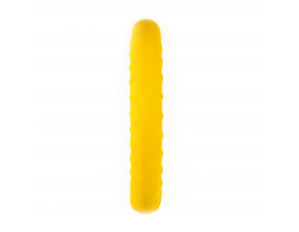 Rubber dog toy SkyRus Ring, yellow, 18x18x2.7cm (145105/yellow)