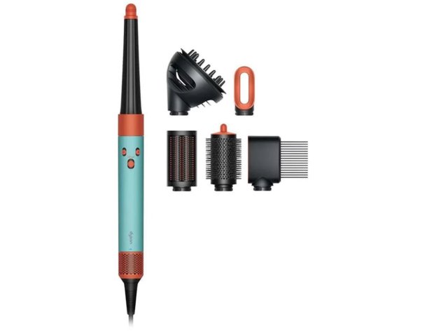 Стайлер Dyson Airwrap ID HS08 Curly+Coily бирюзовый/оранжевый (533736-01)
