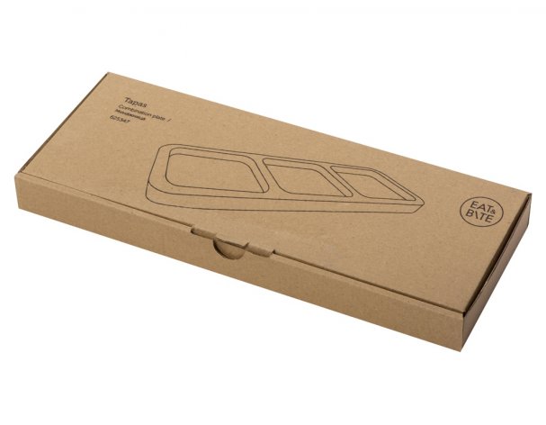 Rectangular bin  Eat Tapas brown RA-289055