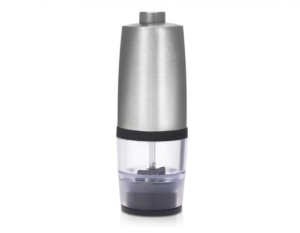 Mill electric spice Yoyony Origanum, battery operated, silver (875610)