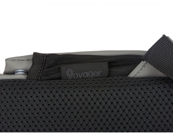 Backpack Voyager Sofit laptop made of eco‑leather, gray (935710)