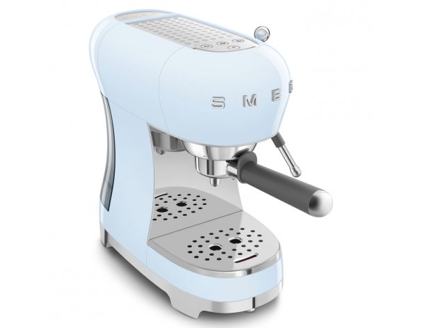 Кофемашина-эспрессо Smeg ECF02PBEU голубой