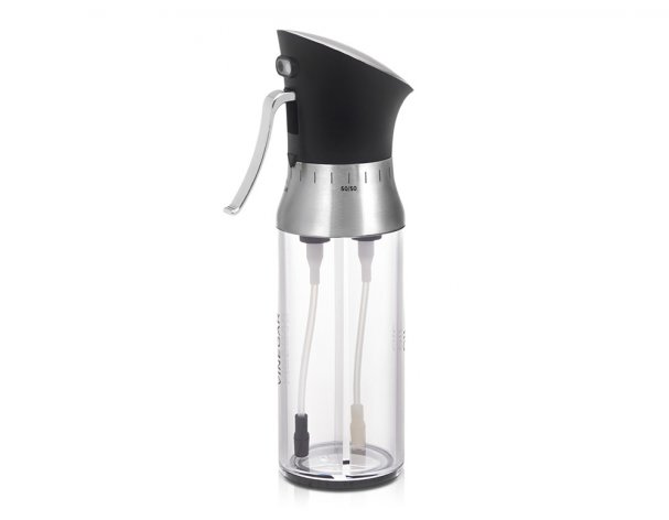 Dispenser oil and vinegar Eat&Bite Balsamic, silver, black (627019)
