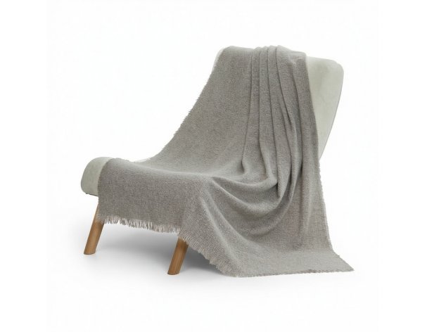 Plaid Molti Virden 130x170 cm, gray-brown (19293.35)