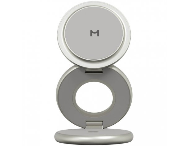 Устройство зарядное беспроводное Magssory Signature Pro 3 в 1 Qi2 Titan (WCH073t)