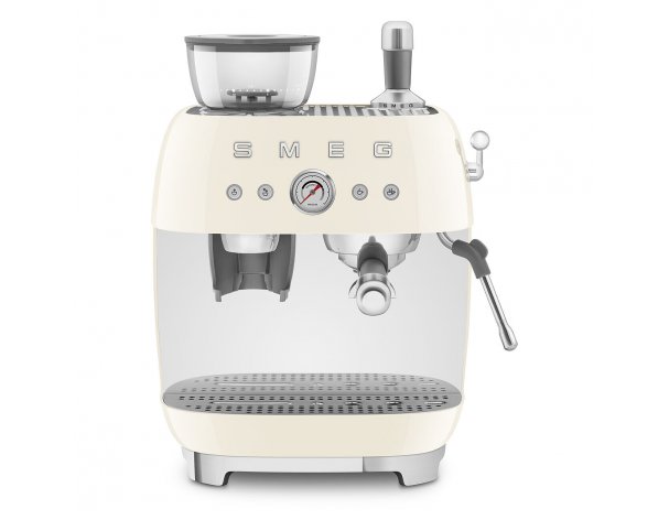 Кофемашина-эспрессо Smeg EGF03CREU кремовый