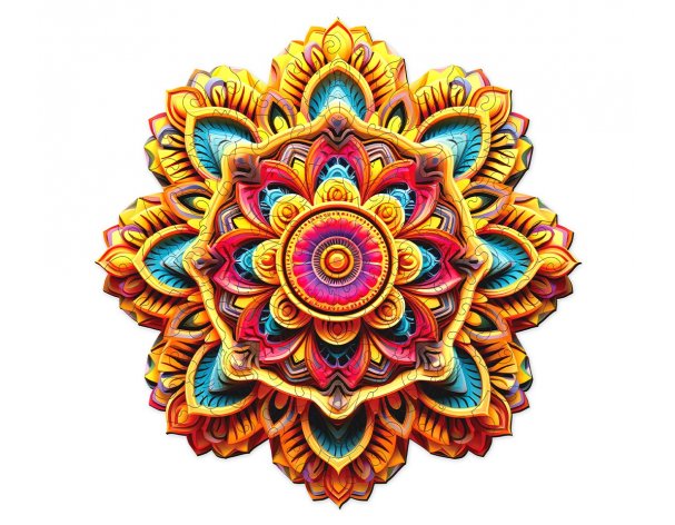 Wooden Puzzle Active Puzzles Energy of Abundance