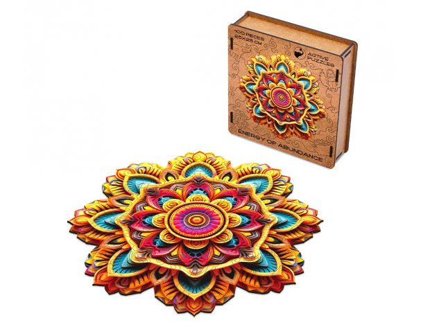 Wooden Puzzle Active Puzzles Energy of Abundance
