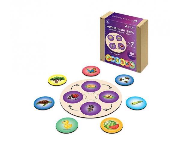 Пазл деревянный Active Puzzles Эволюция