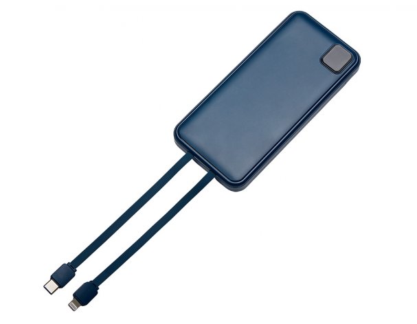 Battery external with built-in cables Evolt Frame, 10000mAh, dark blue (590170.72)