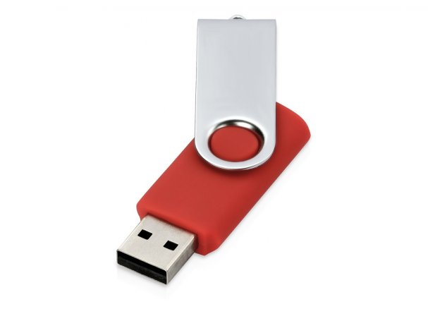 Gift set Essentials with USB flash drive and A5 notebook with pen, red (700321.01)