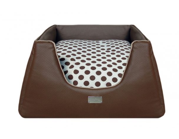 Pet bed AntePrima Ghibli, chocolate, 62х62х32 cm RA-325163