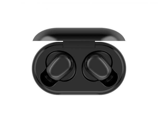 Наушники беспроводные Hiper Tws Oki Black (HTW-LX1) Bluetooth 5.0 гарнитура, черный (521000)