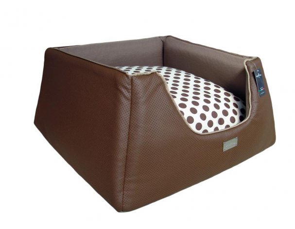 Pet bed AntePrima Ghibli, chocolate, 62х62х32 cm RA-325163