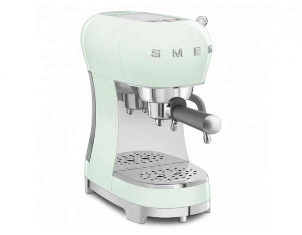 Espresso coffee machine Smeg ECF02PGEU pastel green