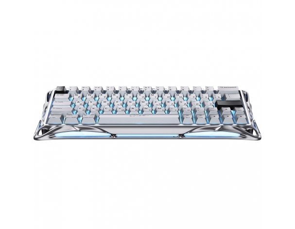 Keyboard GravaStar Mercury V60Pro XTAL SLV RU,silver