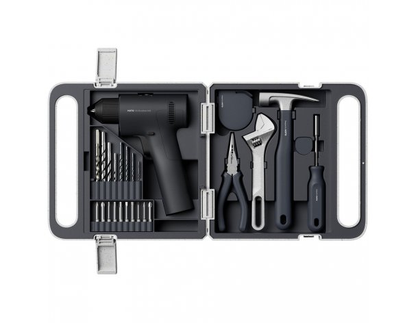 Набор инструментов Hoto 16V Brushless Drill Tool Set серый (HTE0035GL)