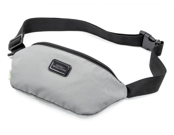 Bag belt Brand Charger Bumble universal waterproof made of recycled plastic, grey (936088)