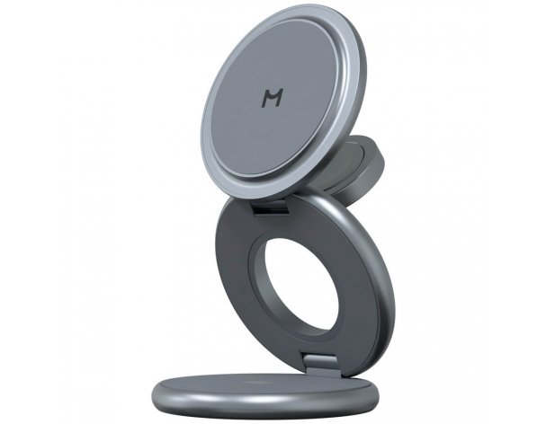 Wireless charger Magssory Signature Pro 3 in 1 Qi2 Midnight (WCH073m)