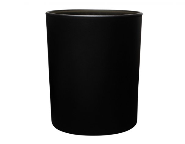 Scented candle Lights of Moscow in a black Mystery glass, Exclusive collection, 250 ml (268811N)