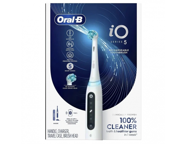 Electric toothbrush Oral-B iO 5 White Alabaste