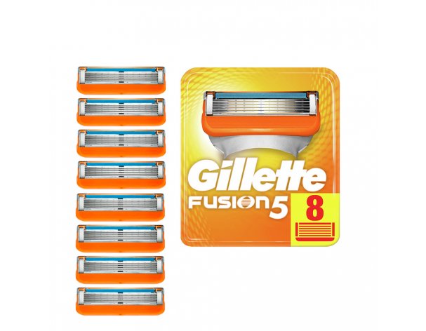 Кассеты сменные для бритвы Gillette Fusion5 8 шт.